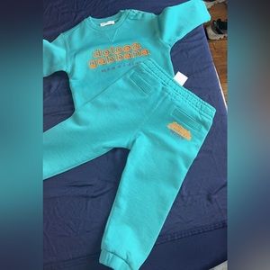 2 piece unisex D&G sweat suit